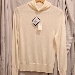 Charter Club Cream Turtleneck Sweater
